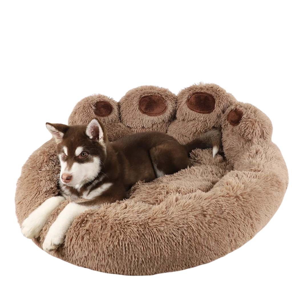 Fluffy Hond Bed Winter Warm Groot Huisdier Producten Kleine Sofa Manden Huisdieren Kennel Mat Puppy Katten Benodigdheden Mand Dekens Accessoires