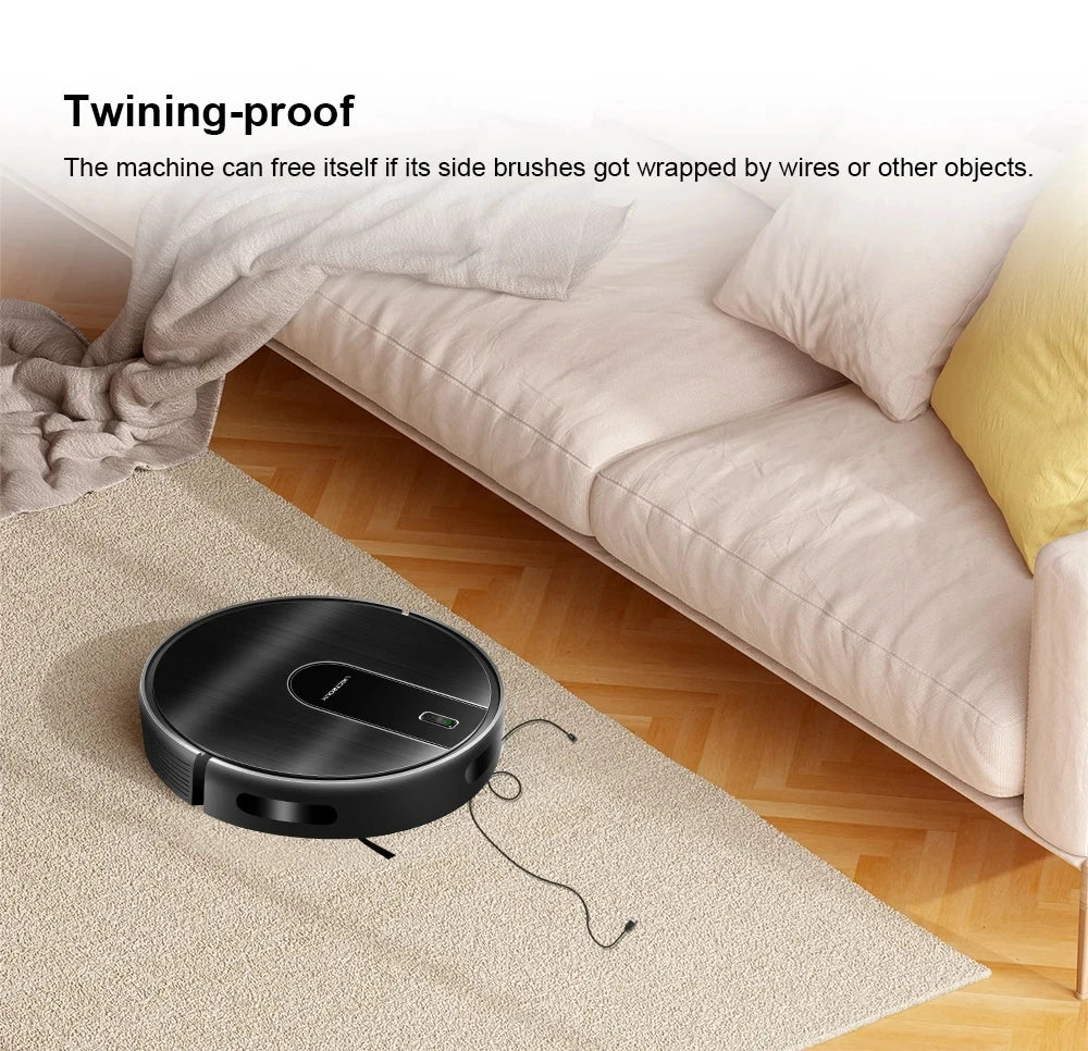 2-in-1 Robotstofzuiger met Dweilfunctie – 4000Pa & WiFi