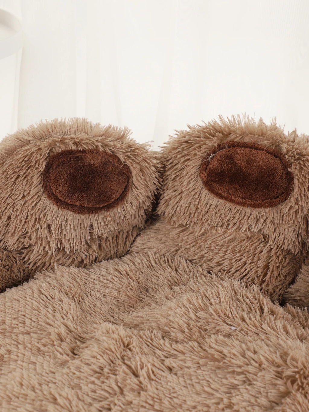 Fluffy Dog Bed Winter Warm Large Pet Products Small Sofa Baskets Pets Kennel Mat Puppy Cats Supplies Basket Blanket Accessories - JENZOS