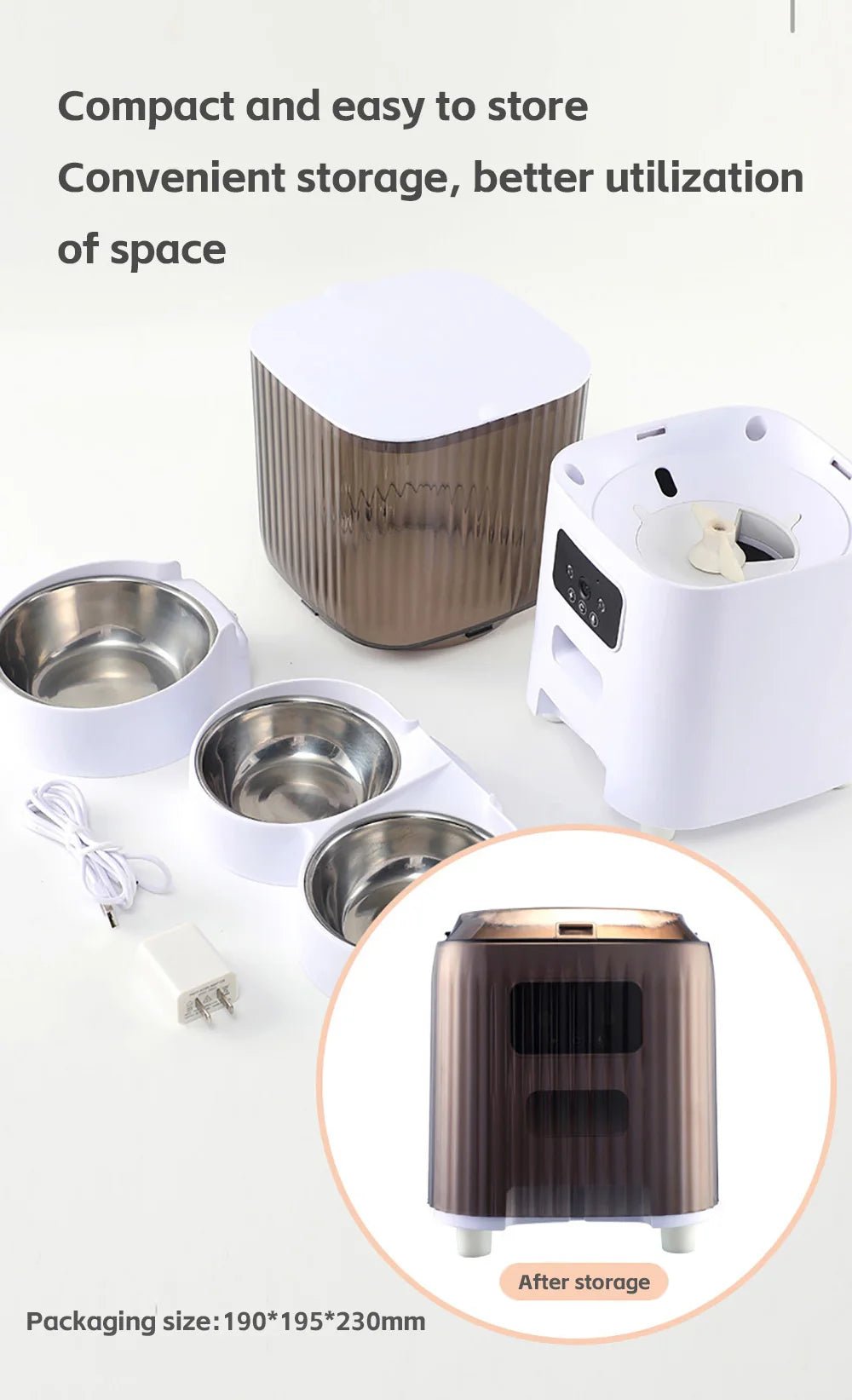 5L Automatic Pet Feeder with Camera - WiFi, HD Night Vision, Timed Portions - JENZOS