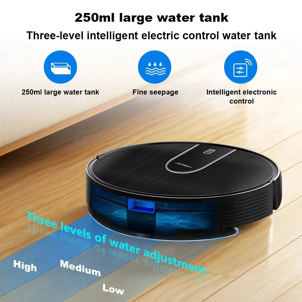 2-in-1 Robotstofzuiger met Dweilfunctie – 4000Pa & WiFi