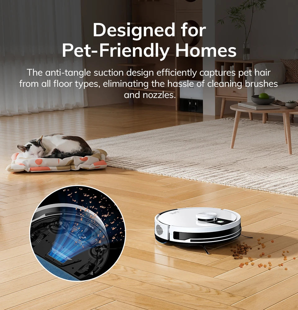 ILIFE A12 Pro Robotstofzuiger met Dweilfunctie – LIDAR & 3000Pa