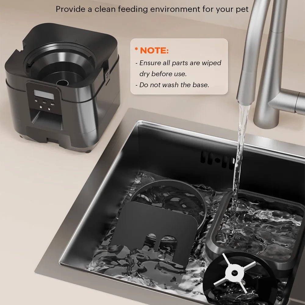 Smart Pet Feeder Automatic Cat Feeder Dog Slow Food Machine With Timed Quantitative Automatic Cat Food Dispenser Cat Dog Bowl - JENZOS