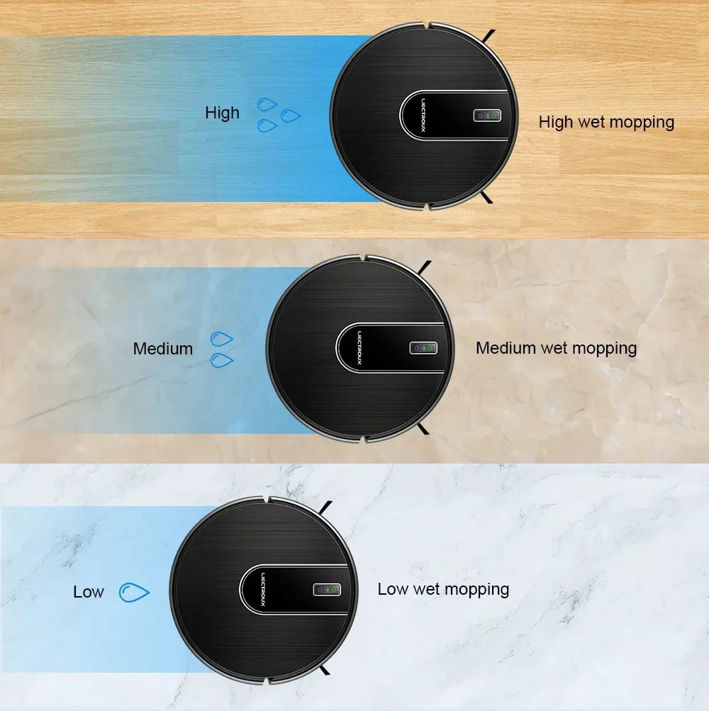 2-in-1 Robotstofzuiger met Dweilfunctie – 4000Pa & WiFi