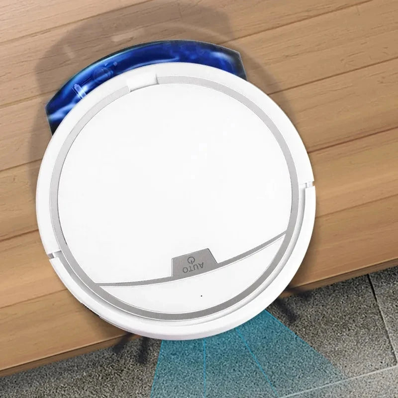 Draadloze Robotstofzuiger met Dweilfunctie – Stil & Slim