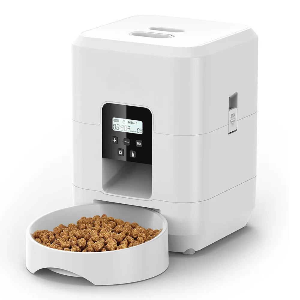 Smart Pet Feeder Automatic Cat Feeder Dog Slow Food Machine With Timed Quantitative Automatic Cat Food Dispenser Cat Dog Bowl - JENZOS