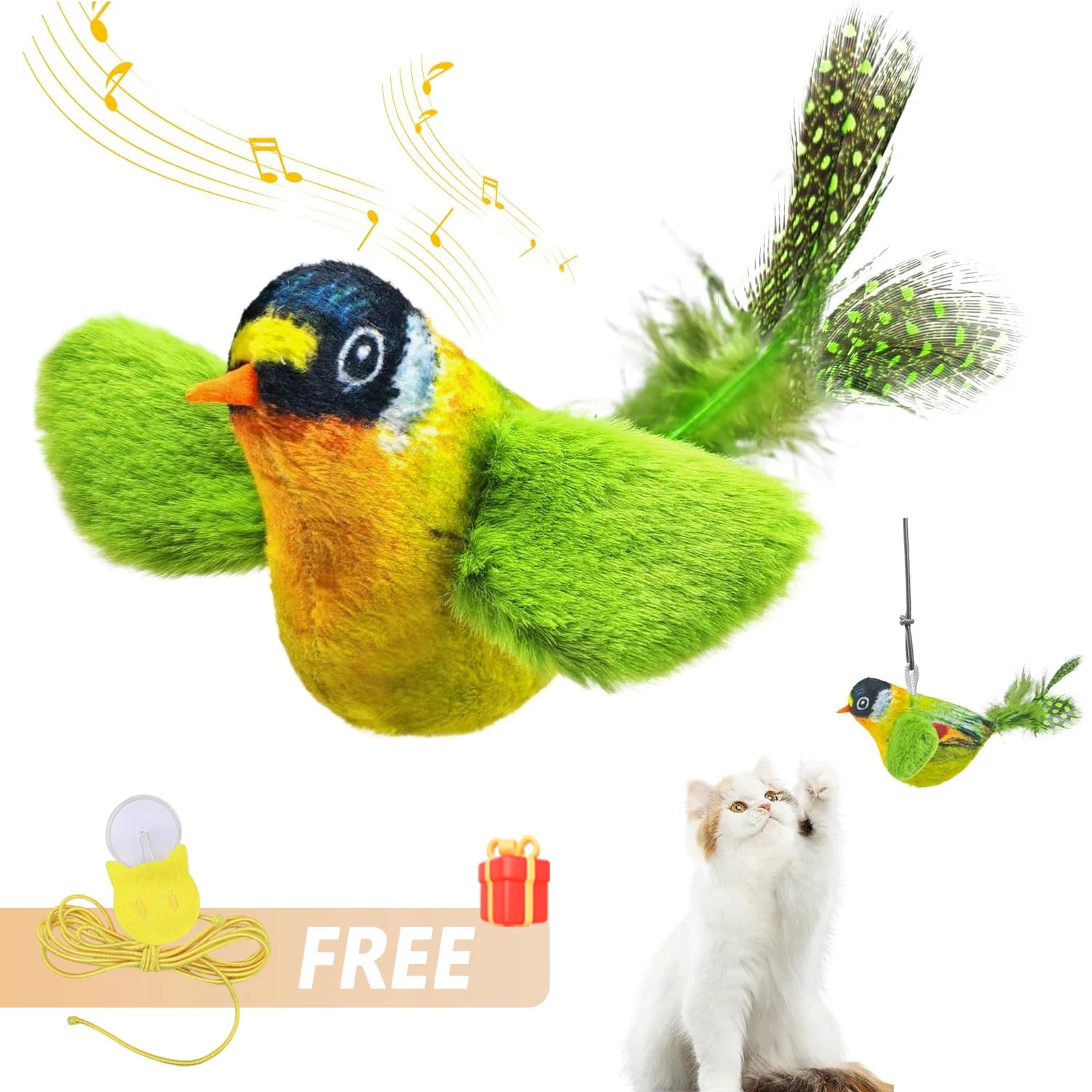 Dog Cat Interactive Ball Toy Automatic Rolling Ball Faux Tail Rechargeable Smart Pet Electric Toy Dog Cat Training Imitate Mouse - JENZOS