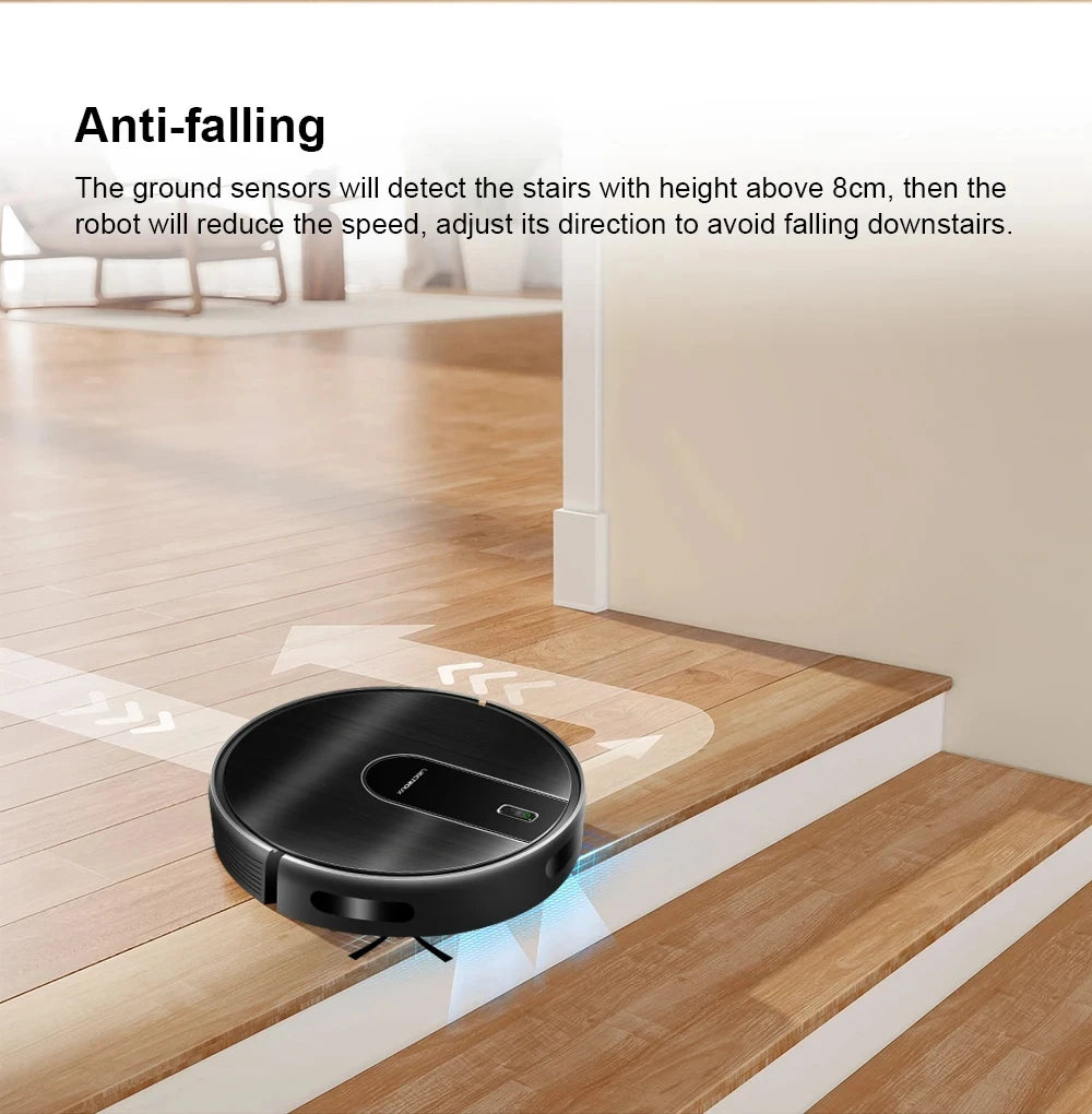 2-in-1 Robotstofzuiger met Dweilfunctie – 4000Pa & WiFi
