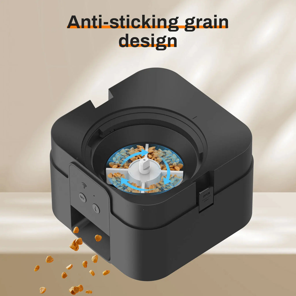 Smart Pet Feeder Automatic Cat Feeder Dog Slow Food Machine With Timed Quantitative Automatic Cat Food Dispenser Cat Dog Bowl - JENZOS