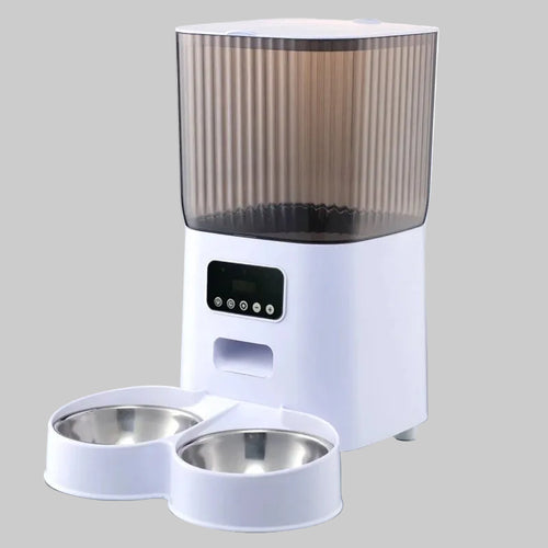 5L Automatic Pet Feeder with Camera - WiFi, HD Night Vision, Timed Portions - JENZOS