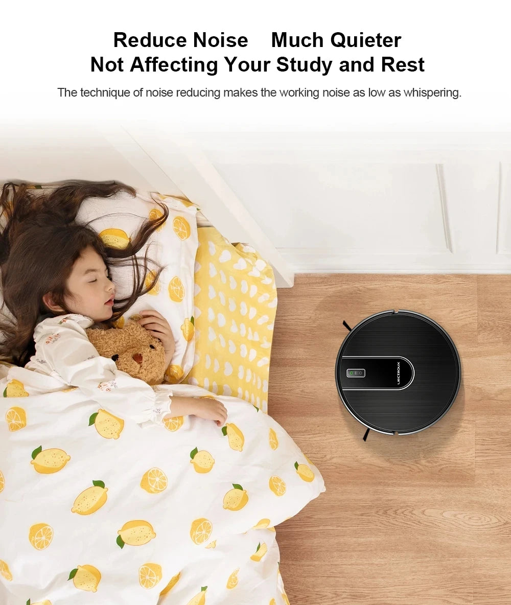 2-in-1 Robotstofzuiger met Dweilfunctie – 4000Pa & WiFi