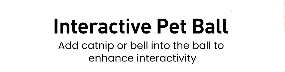 ROJECO 2 in 1 Smart Cat Toys Automatic Feather Fun Ball Toy Set For Cat Dog 5 Modes Electronic Interactive Pet Toy Accessories - JENZOS