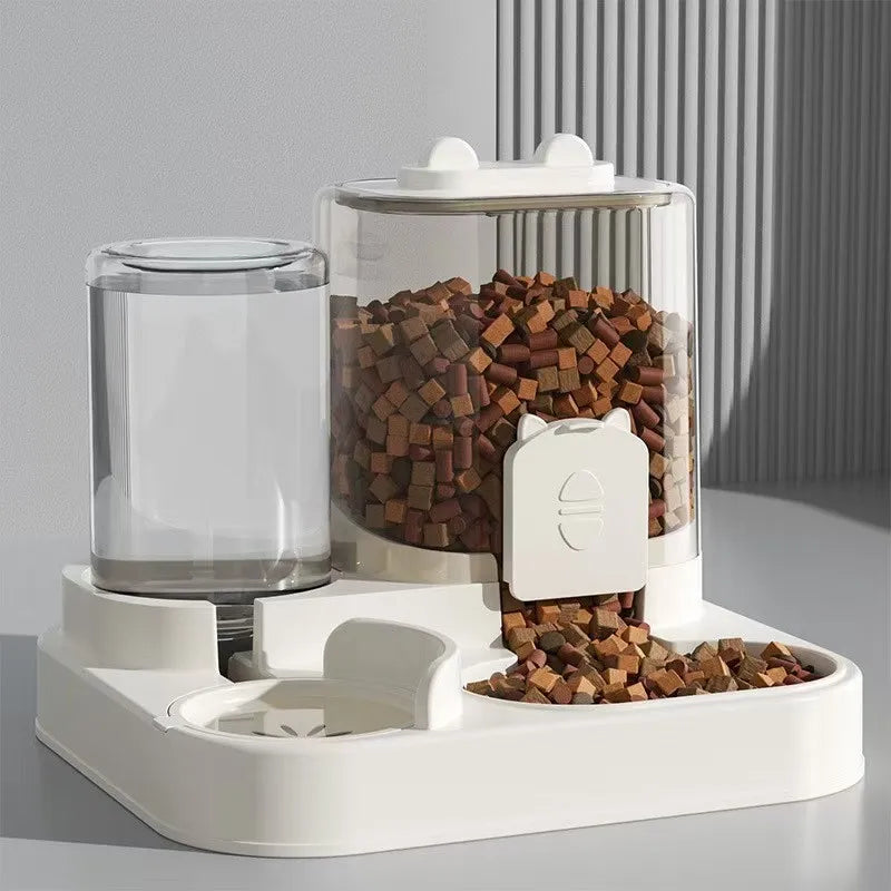 Automatische Voerbak met Waterfontein – 2L voor Katten & Honden